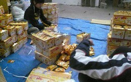 "Lò” sản xuất bánh kẹo siêu bẩn ở Hà Nội