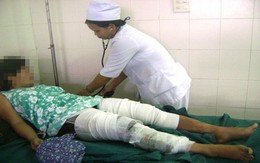 “Luộc” chỗ kín của vợ bằng nước và dầu ăn đun sôi
