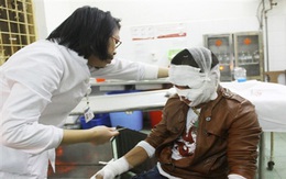 Hung thủ bị bỏng nặng khi đem xăng đi đốt người khác