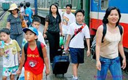 “Sốc” vì giá vé tàu giảm sâu 