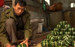 Làng bánh chưng Tranh Khúc nhộn nhịp vào vụ tết