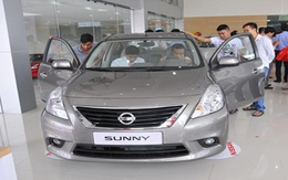 Giá xe nhỏ Sunny của hãng Nissan bất ngờ thấp hơn dự kiến