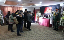 Xúc động lễ tang Đại tướng Võ Nguyên Giáp tại Đại sứ quán Việt Nam ở Hàn Quốc