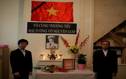 Người Việt Nam tại Pháp tưởng nhớ Tướng Giáp