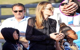 Angelina Jolie đeo nhẫn mới làm rộ tin đồn đã kết hôn