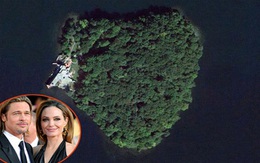 Angelina Joile mua đảo hình trái tim tặng Brad Pitt