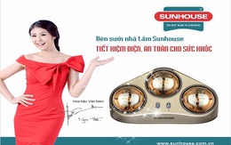 Đèn sưởi Sunhouse: Tiết kiệm điện, an toàn cho sức khỏe người tiêu dùng