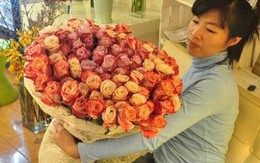 Đại gia chi 23 triệu đồng mua một bó hoa tặng bạn gái dịp Valentine