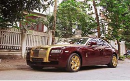 Chiêm ngưỡng bộ ba Rolls-Royce siêu sang mạ vàng ở Việt Nam
