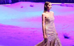 Lê Thúy ngất xỉu tại show Đỗ Mạnh Cường
