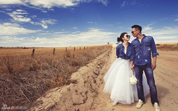 Mỹ nhân Từ Nhược Tuyên khoe ảnh cưới cá tính