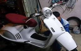Vespa 946 do thợ Việt 'chế tạo' đang thành hình