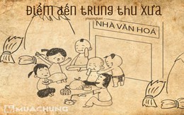 Chùm ảnh so sánh hoạt động vui chơi Trung thu Xưa & Nay