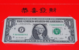 Những tờ 1 USD có seri cực hiếm đã xuất hiện ở Việt Nam