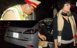Kiều nữ đi Lexus lăng mạ cảnh sát