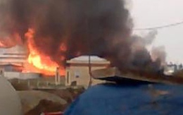 Nổ kinh hoàng tại KCN, cửa kính nhiều nhà dân vỡ vụn 