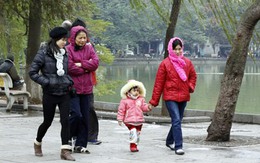 Giữa tuần Miền Bắc lạnh trở lại