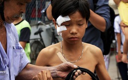 Nhà trọ nổ tung hàng trăm người hoảng loạn