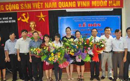 Lễ đón học sinh đạt giải Huy chương Bạc Olympic quốc tế môn tiếng Nga