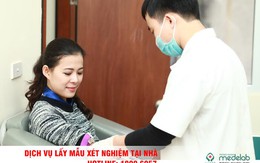 Medelab miễn phí xét nghiệm mỡ máu và đường máu cho dịch vụ lấy mẫu tại nhà