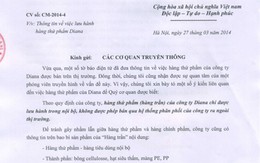 Diana phản hồi về việc hàng thứ phẩm lưu hành trên thị trường