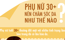 Những điều cần biết để chăm sóc da cho phụ nữ tuổi 30
