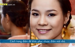 Cách trang điểm đơn giản che khuyết điểm mắt nhỏ
