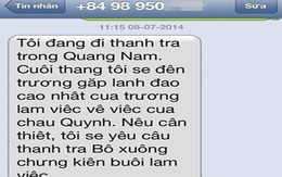 Chuyện phía sau việc giáo viên Trường Lương Thế Vinh bị nhắn tin đe dọa