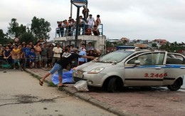 Xác người trong xe taxi chìm dưới hồ hơn nửa tháng