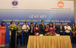 Bộ Y tế phối hợp UB Trung ương MTTQ Việt Nam tổ chức Lễ ký kết Chương trình hành động giai đoạn 2013-2016