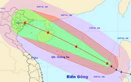 Bão số 2: Có người mất tích vì Thần Sấm, cấm biển ngay hôm nay