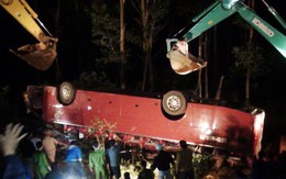 Tai nạn lật xe khách ở Lào Cai là do xe mất phanh?