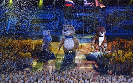 Sâu lắng và xúc động lễ bế mạc Olympic Sochi