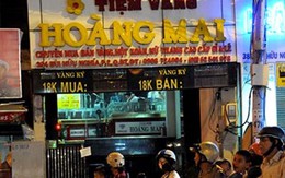 Tiệm vàng Hoàng Mai đã được Công an trả lại hơn 14.000 USD