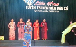 Liên hoan Tuyên truyền viên Dân số năm 2012