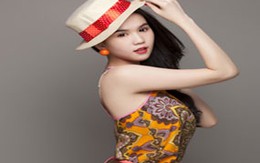 Ngọc Trinh nổi bật với sắc màu rực rỡ