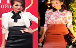Váy cạp cao "hấp dẫn" mỹ nhân Việt