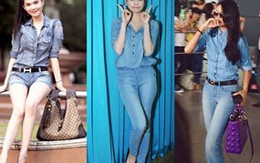 Đón thu cùng denim đẹp như Sao 
