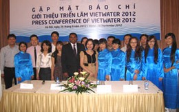 Vietwater 2012- triển lãm quốc tế về công nghệ ngành nước