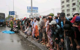 Một phụ nữ chết thảm vì đường trơn