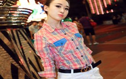 Đa phong cách với họa tiết kẻ caro 