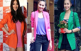 Mặc Blazer chuẩn như sao Việt