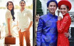 Chọn áo dài và váy cưới "chuẩn" như Tăng Thanh Hà 