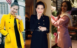 Sao Việt chọn áo khoác gì cho những ngày lạnh giá 