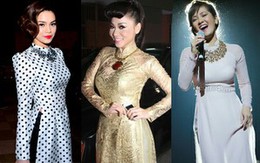 Gợi ý chọn áo dài đón xuân từ kiều nữ Việt