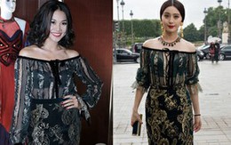 Thanh Hằng "đụng" váy trăm triệu với Phạm Băng Băng