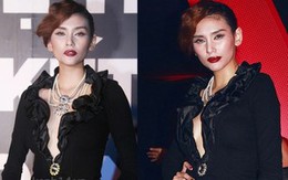 Trang điểm khó hiểu, Hoàng Yến "dọa" khán giả