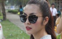 Hà Tăng đụng kính với loạt sao ngoại