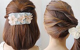 Tóc cuộn đẹp và đơn giản cho bạn gái