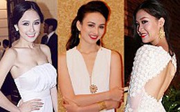 Vẻ đẹp thơ ngây của Sao Việt khi diện gam trắng